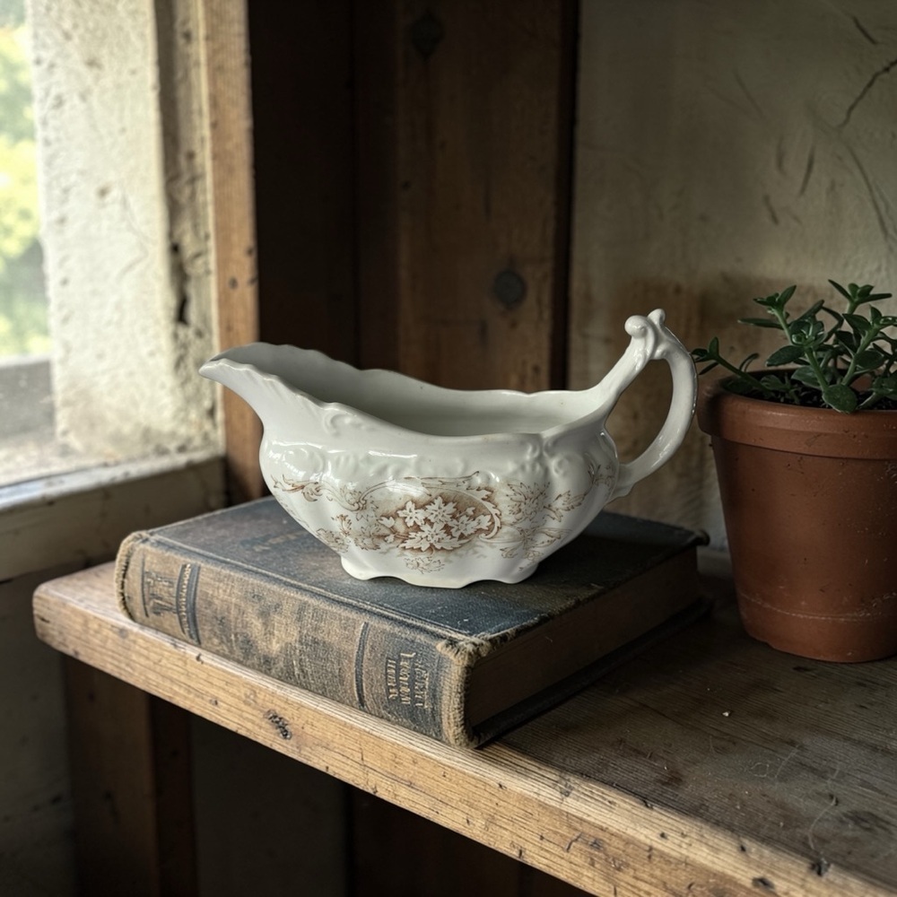 Porcelaine Royale Gravy Boat Pitcairns Limited Perilla Replacement China England